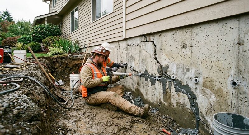 Basement Foundation Repair in Carnegie, PA