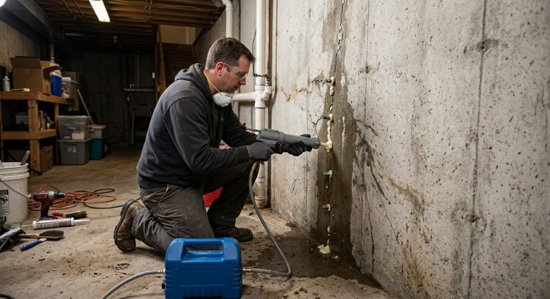 Basement Foundation Repair in Trafford, PA