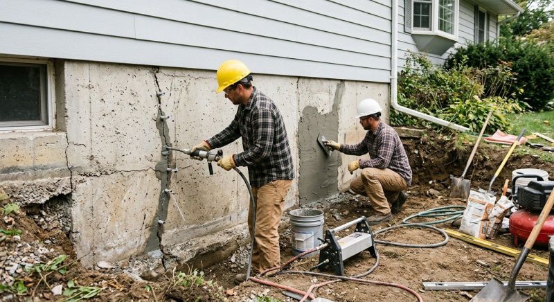 Basement Foundation Repair in Washington, PA
