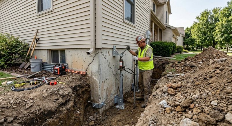 Building Foundation Repair in Harrison City, PA