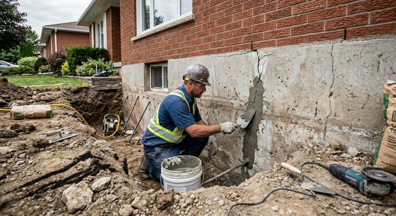 Building Foundation Repair in Harrison City, PA