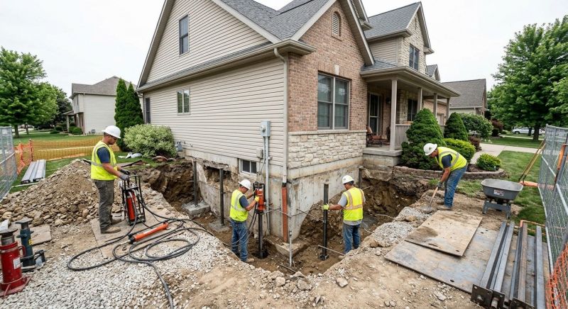 Building Foundation Repair in Oakdale, PA