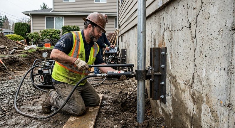 Concrete Foundation Leveling in Venetia, PA