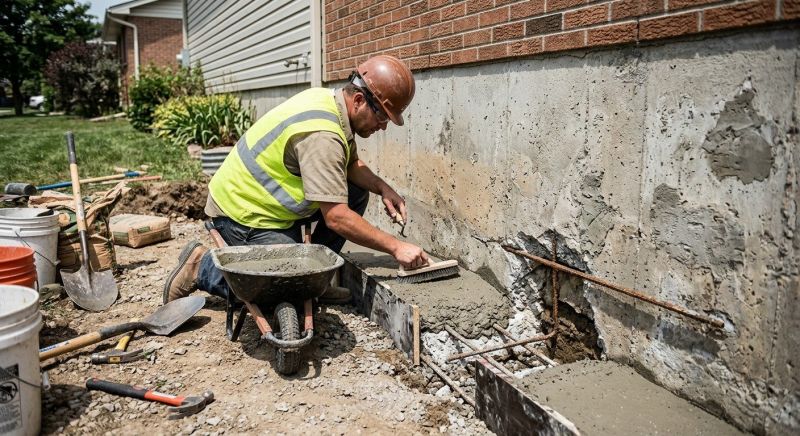 Concrete Foundation Repair in Bethel Park, PA