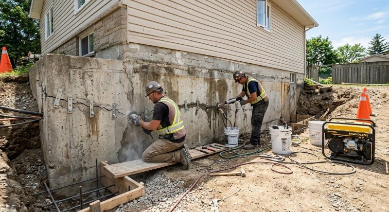 Concrete Foundation Repair in Mc Donald, PA