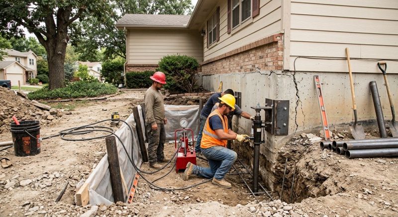 Concrete Foundation Repair in Mc Donald, PA