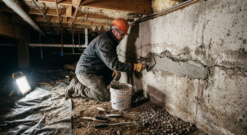 Concrete Foundation Repair in Monroeville, PA