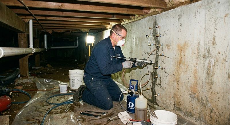 Crawlspace Foundation Repair in Beaver County, PA