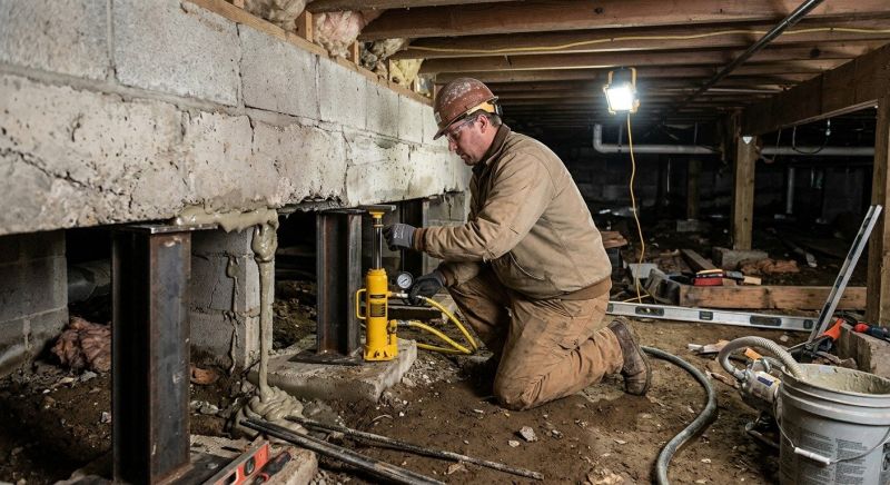 Crawlspace Foundation Repair in Turtle Creek, PA