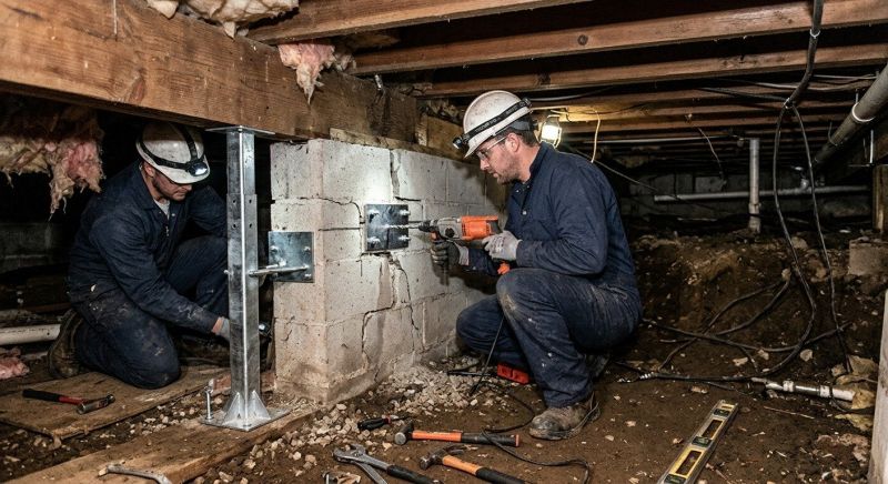 Crawlspace Foundation Repair in Washington, PA