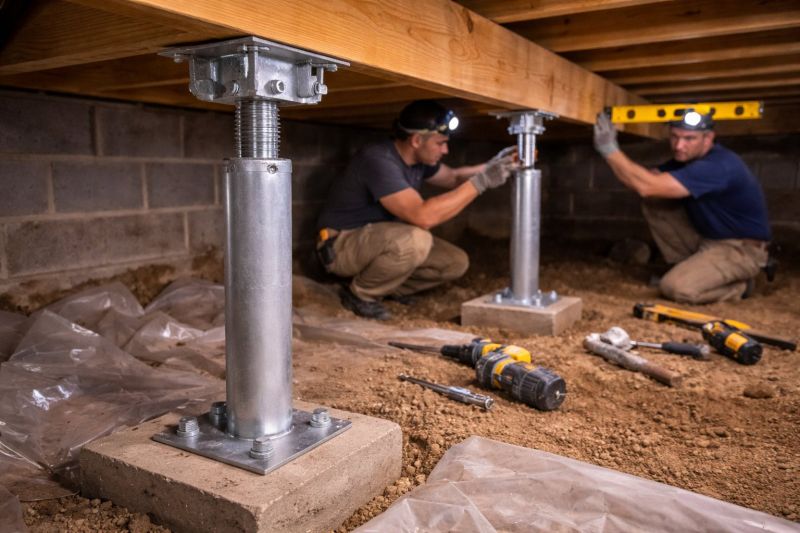 Crawlspace Structural Repair in Bethel Park, PA