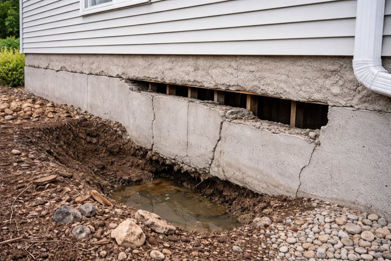 Foundation Damage Repair in Aliquippa, PA