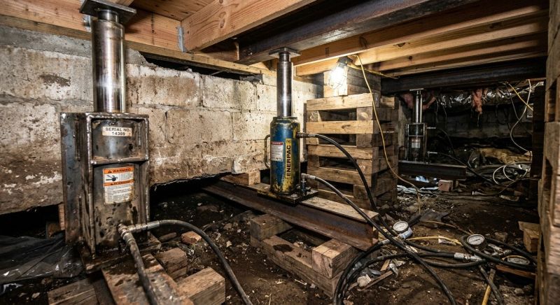 Foundation Jacking in Aliquippa, PA