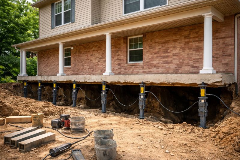 Foundation Jacking in Carnegie, PA