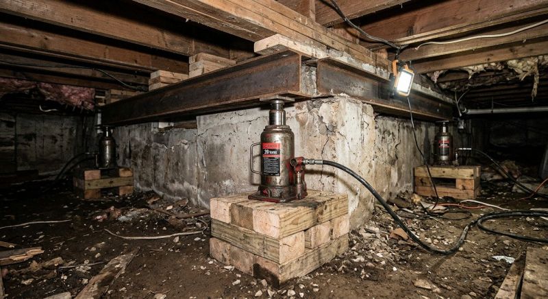 Foundation Jacking in Charleroi, PA