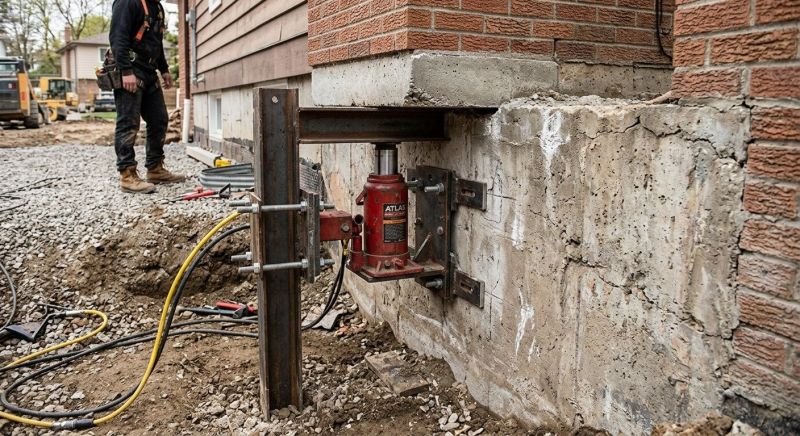 Foundation Jacking in Charleroi, PA