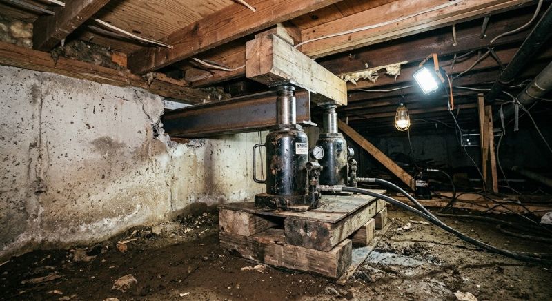 Foundation Jacking in Glenshaw, PA