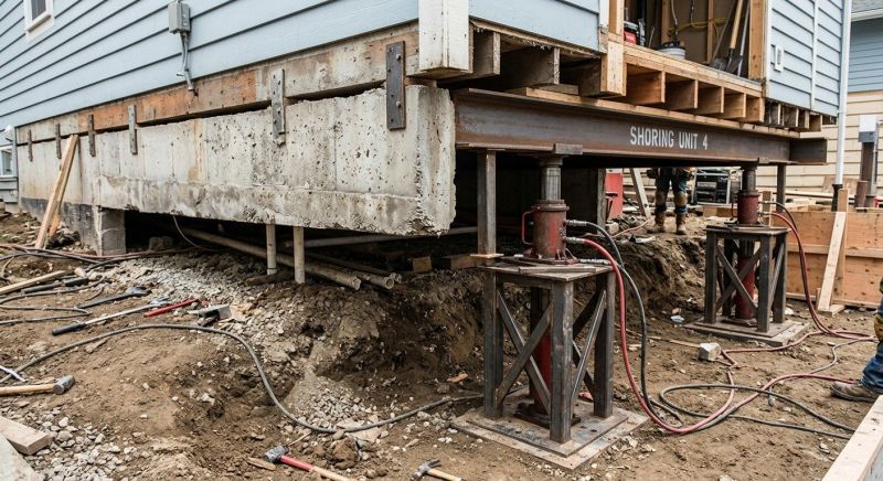 Foundation Jacking in Bethel Park, PA