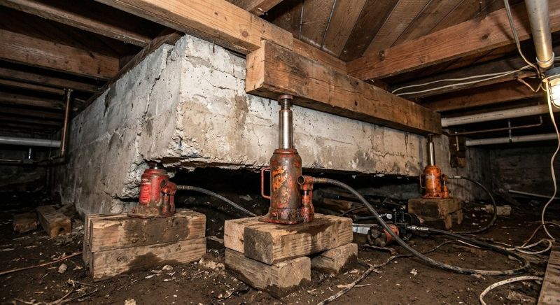 Foundation Jacking in New Kensington, PA