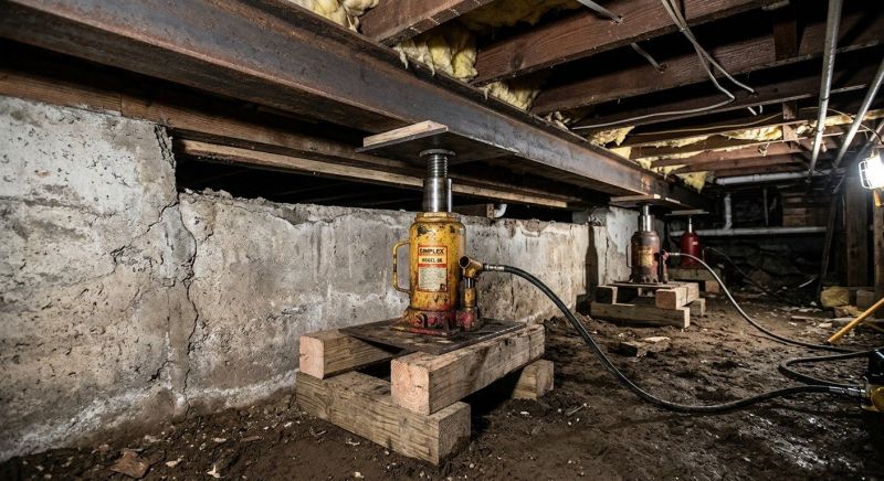 Foundation Jacking in New Kensington, PA