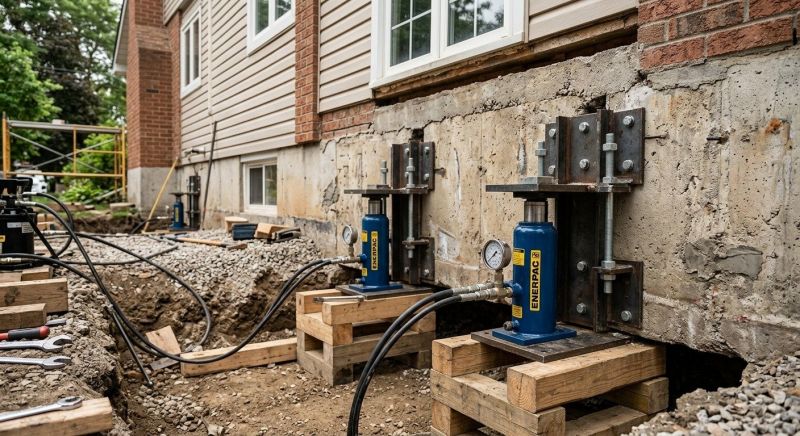 Foundation Jacking in Perryopolis, PA