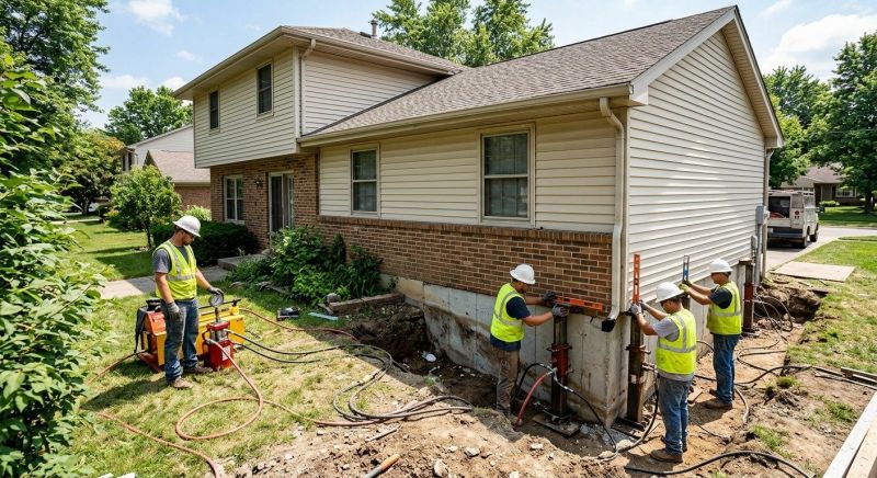 Foundation Jacking in Pittsburgh, PA