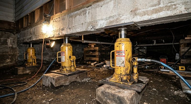 Foundation Jacking in Wexford, PA