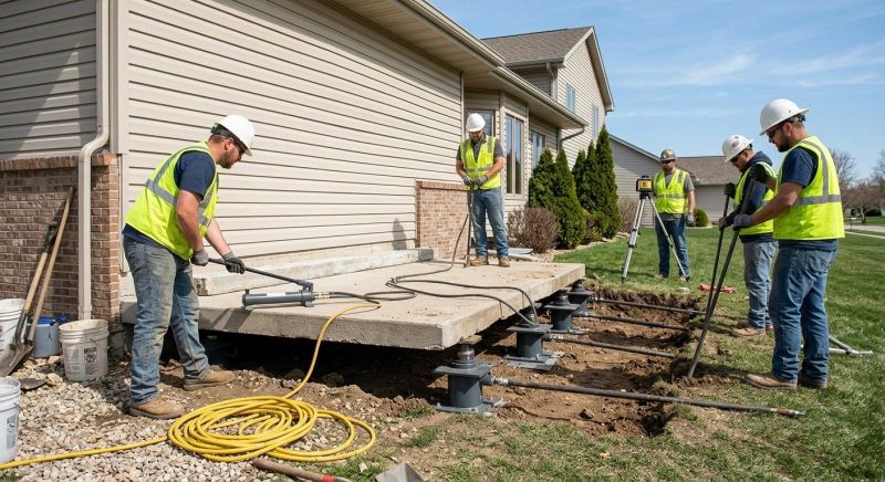 Foundation Lifting in Beaver County, PA