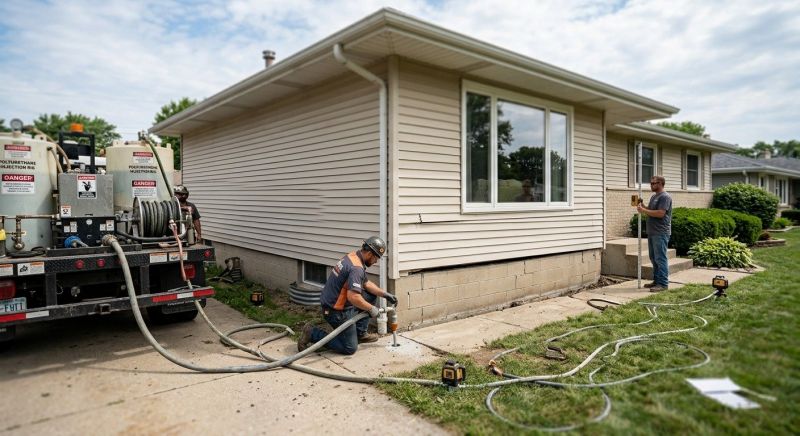 Foundation Lifting in Perryopolis, PA