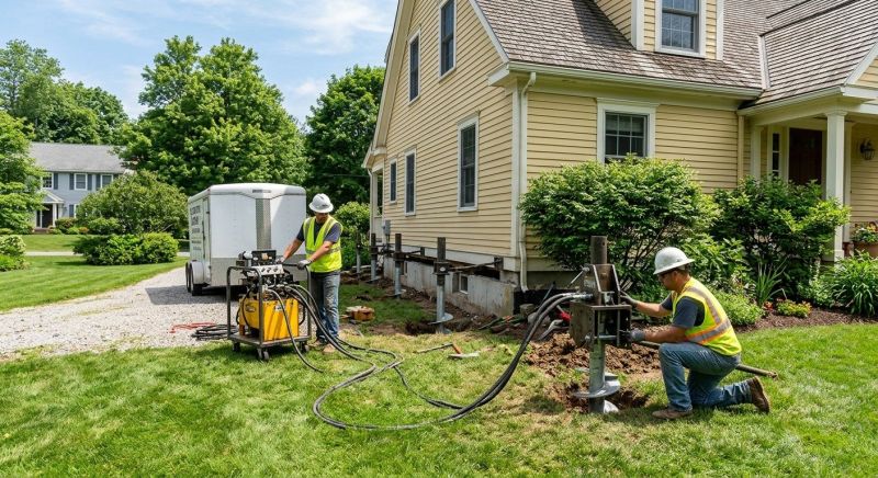 Foundation Lifting in Trafford, PA