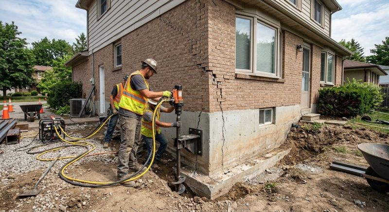 Foundation Raising in Murrysville, PA