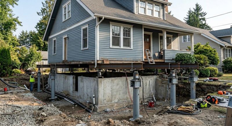 Foundation Raising in North Versailles, PA