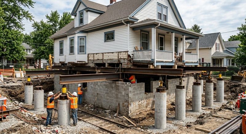 Foundation Raising in Oakdale, PA