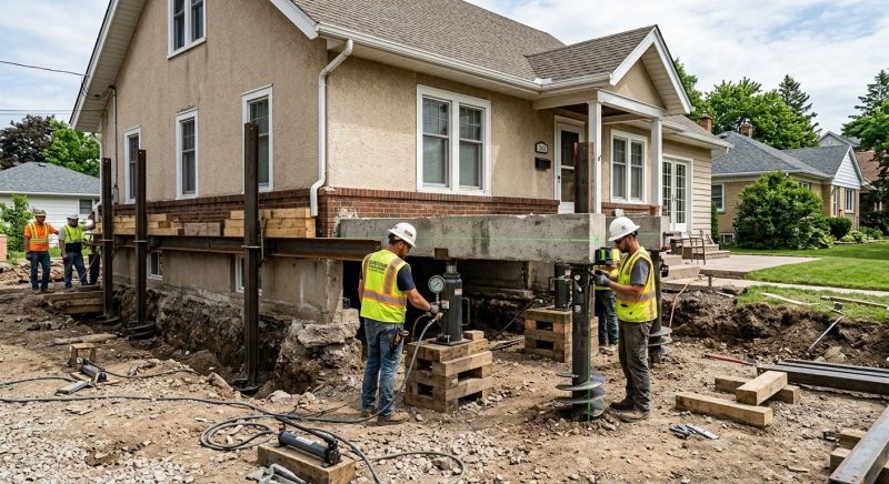 Foundation Releveling in Bethel Park, PA
