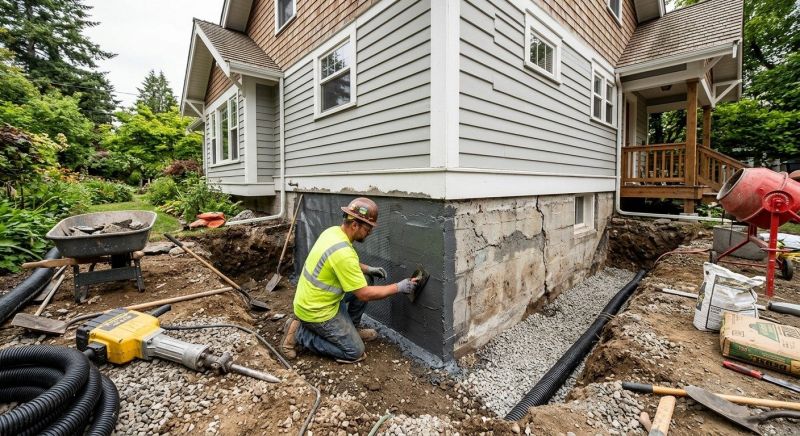Foundation Renovation in Bethel Park, PA