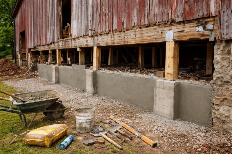 Foundation Renovation in Bethel Park, PA