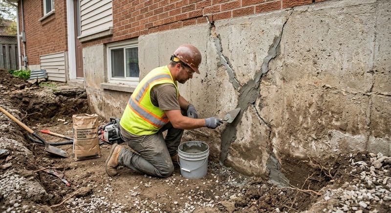 Foundation Repair in Aliquippa, PA