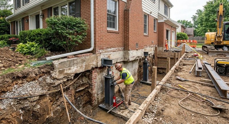 Foundation Repair in Belle Vernon, PA