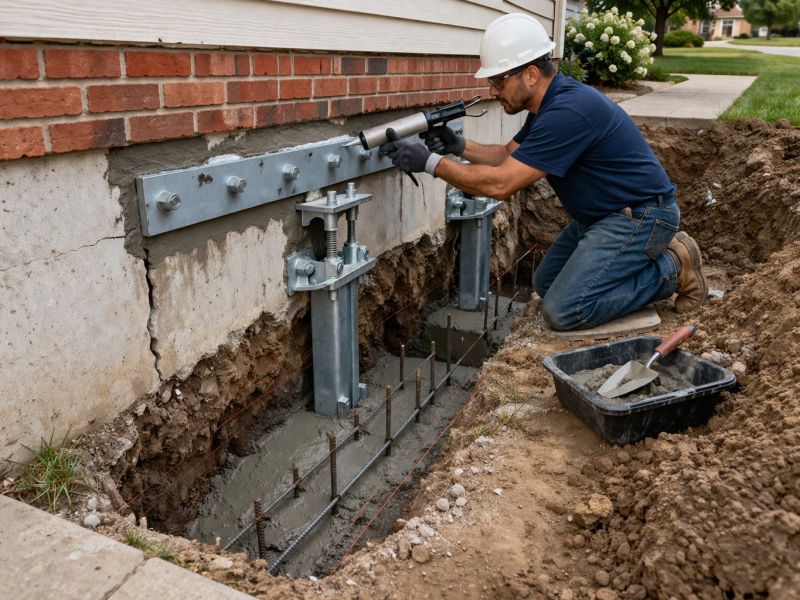 Foundation Repair in Canonsburg, PA
