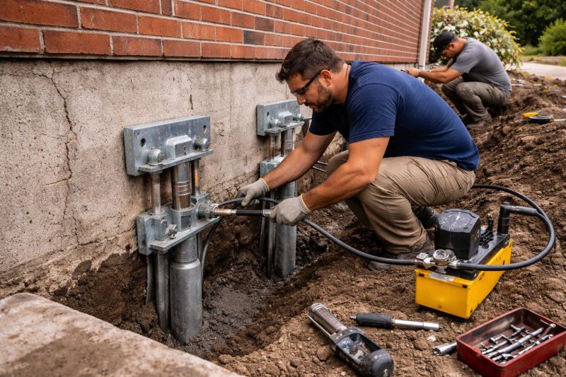 Foundation Repair in West Newton, PA