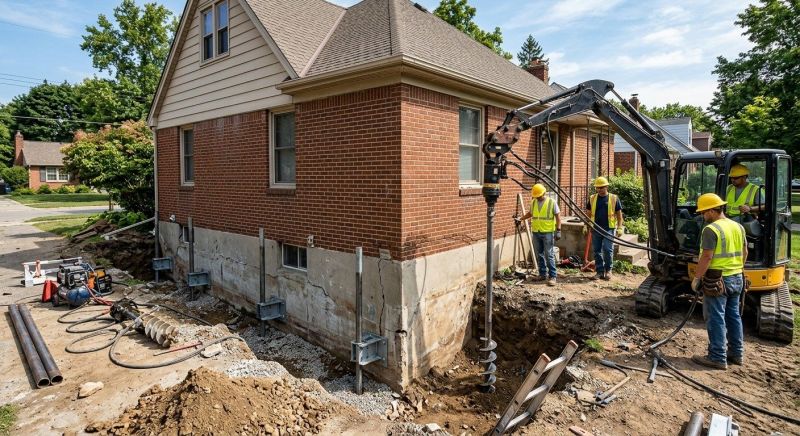 Foundation Stabilizing in Aliquippa, PA