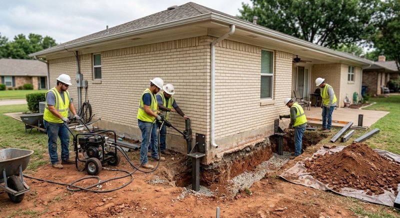 Foundation Stabilizing in Glenshaw, PA