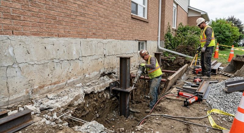 Foundation Structural Repair in Glenshaw, PA
