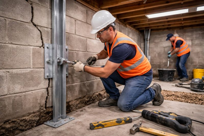 Foundation Structural Repair in Oakdale, PA