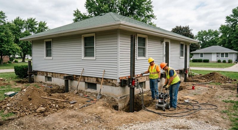 Home Foundation Leveling in Ambridge, PA