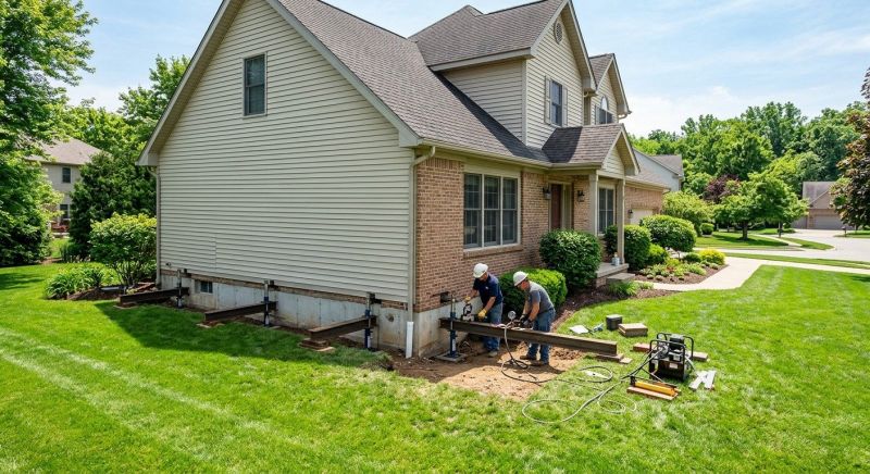 Settling Foundation Service in Murrysville, PA