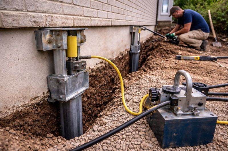 Sinking Foundation Repair in Ambridge, PA