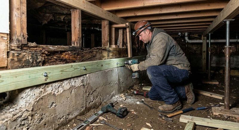 Sinking Foundation Repair in West Newton, PA
