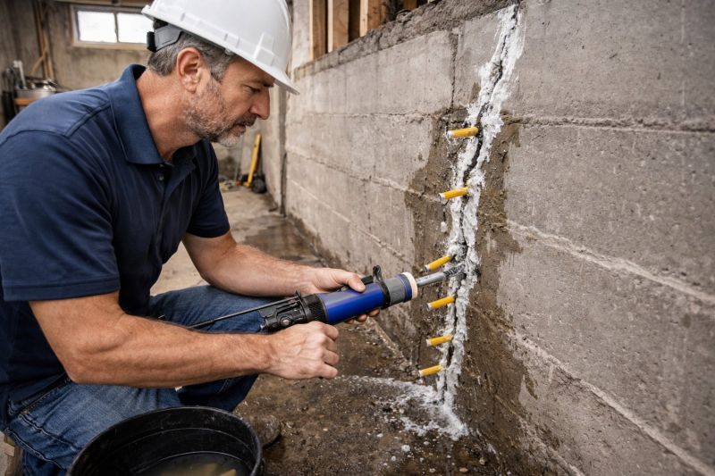 Structural Crack Repair in Bethel Park, PA