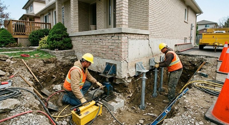 Structural Foundation Repair in Aliquippa, PA